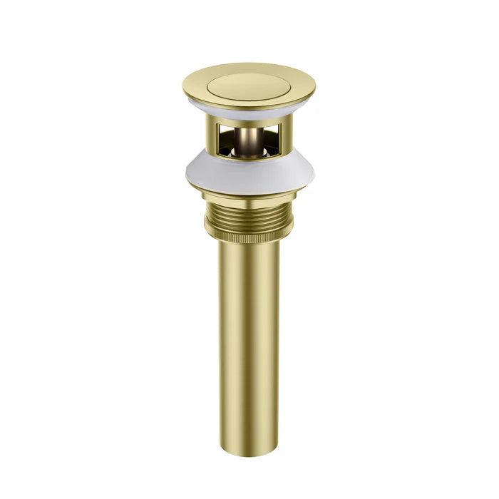 Casa Fixtures - Bathroom Accessories - Bathroom Sink Pop Up Drain Stopper Small Cover with Overflow (PW-1)