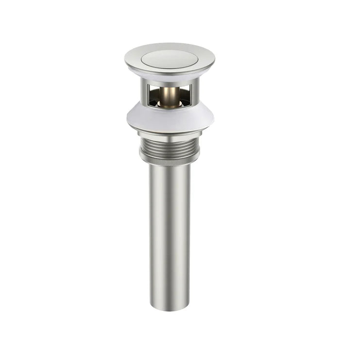 Casa Fixtures - Bathroom Accessories - Bathroom Sink Pop Up Drain Stopper Small Cover with Overflow (PW-1)