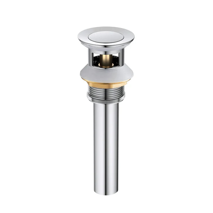 Casa Fixtures - Bathroom Accessories - Bathroom Sink Pop Up Drain Stopper Small Cover with Overflow (PW-1)