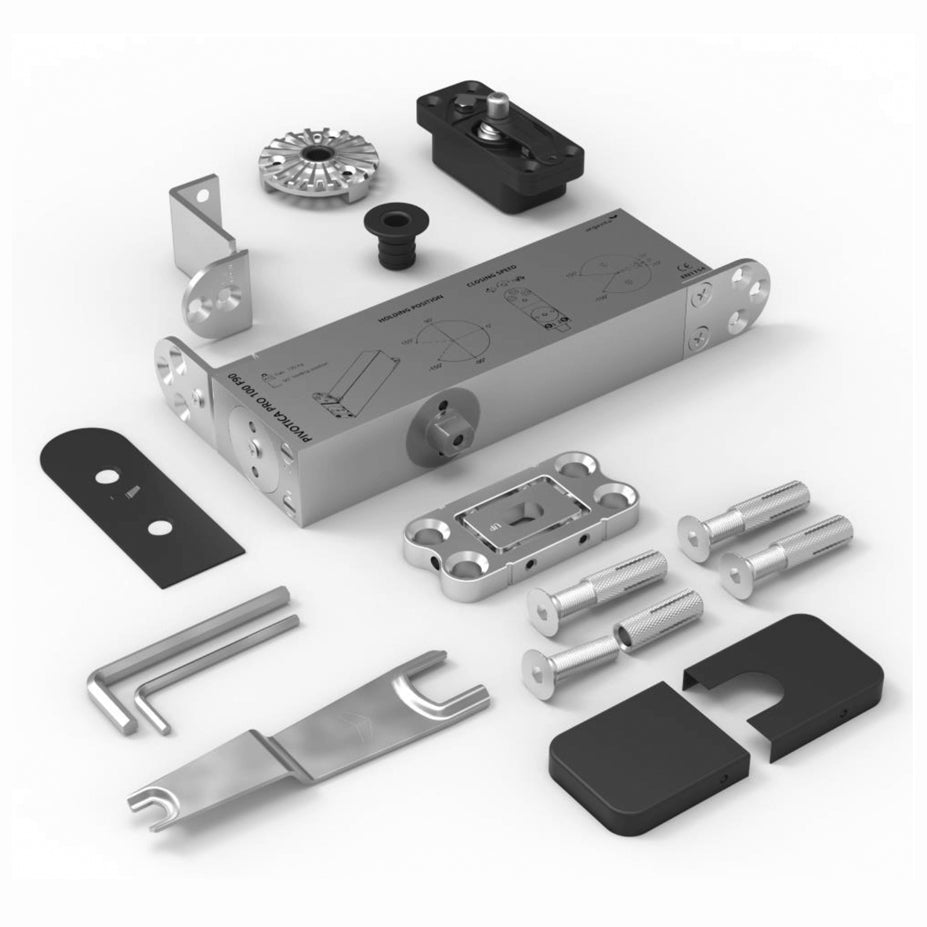 Arlu - Argenta Pivotica Pro - E 100 FM Pivot Hinge (Floor Mount)