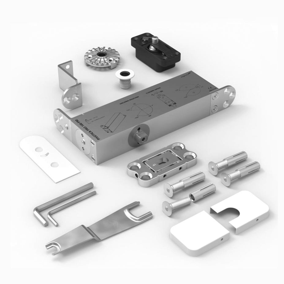 Arlu - Argenta Pivotica Pro - E 100 FM Pivot Hinge (Floor Mount)