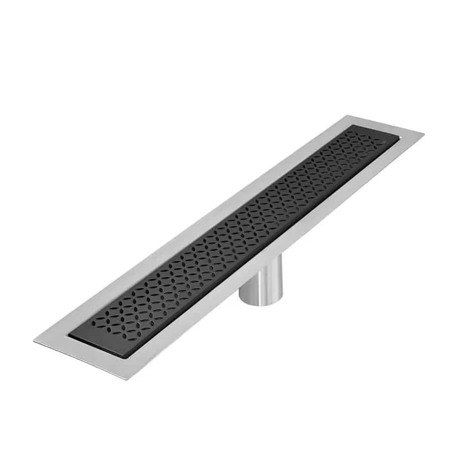 QM Drain Delmar Lotus Standard Linear Shower Drain