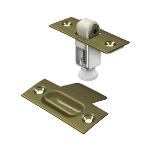 Deltana RCA336, Roller Catch, 2-1/4" x 7/8" Solid Brass