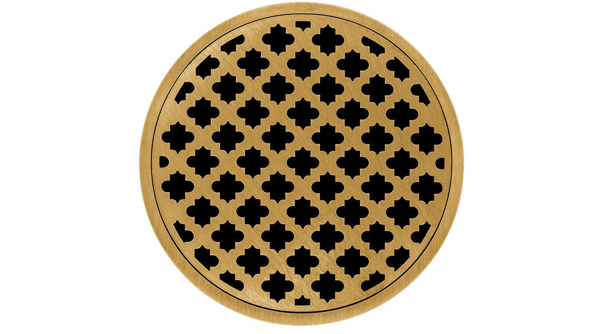 Infinity Drain - 5" Round Center Drain - RMD 5 High Flow Moor Series Drain (Complete Kit)