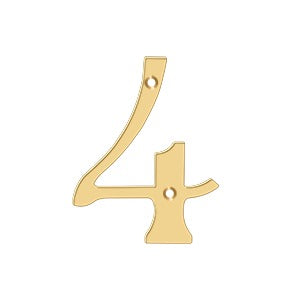 Deltana - Home Accessories - Traditional 4" House Numbers