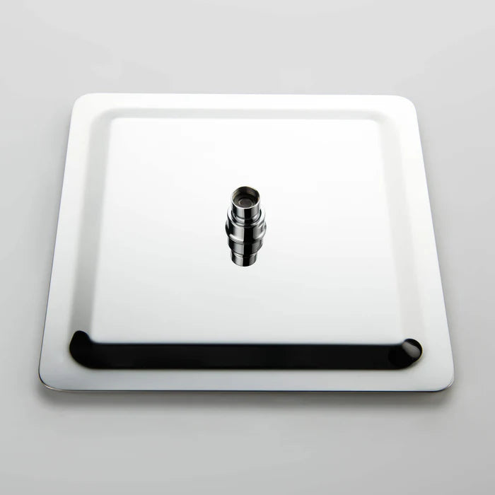 Casa Fixtures - Shower Head - Quadra 12" Metal Rain Shower Head 2mm Ultra Thin Profile (RS103)