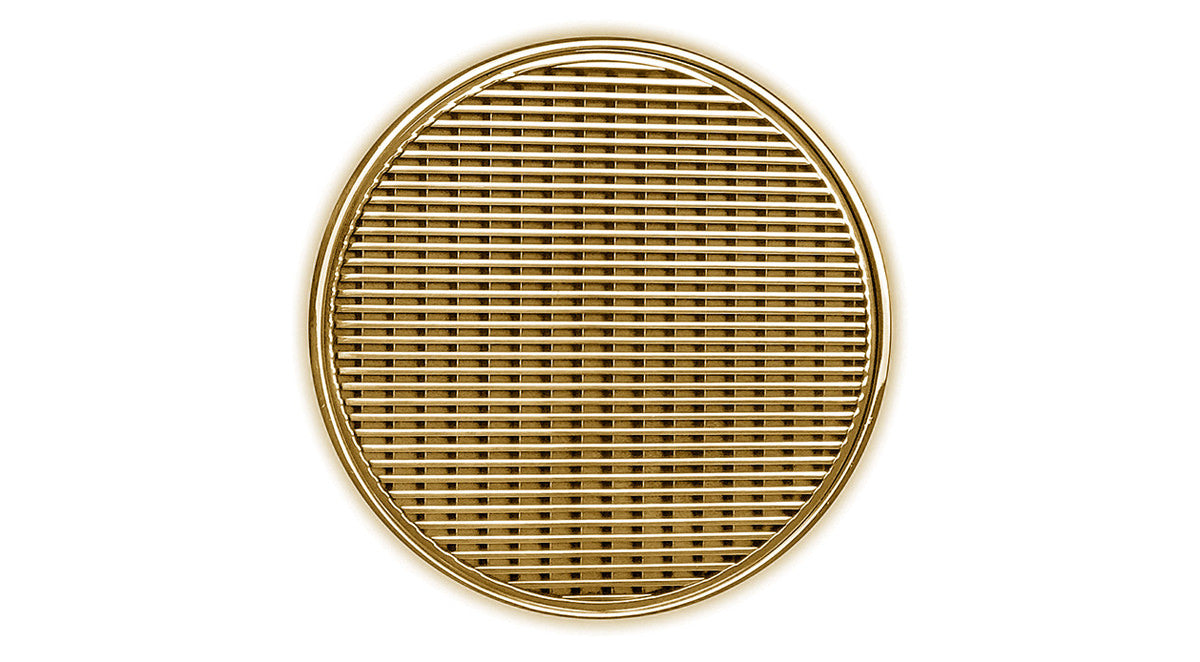 Infinity Drain - 5" Round Center Drain - RWD 5 Wedge Wire Series Drain (Complete Kit)