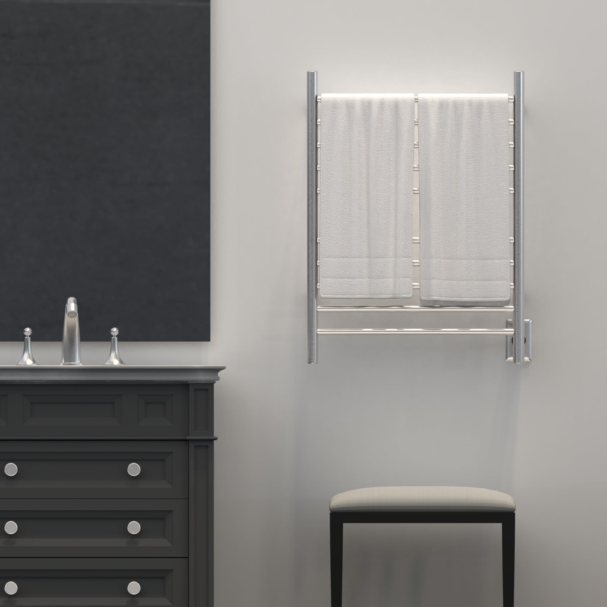 Amba - Radiant Collection - Model Radiant Straight Towel Warmer