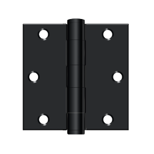 Deltana S35-R, S35HD, S35R4HD, 3-1/2" x 3-1/2" Steel Hinges (Sold as Pair)