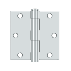 Deltana S35-R, S35HD, S35R4HD, 3-1/2" x 3-1/2" Steel Hinges (Sold as Pair)