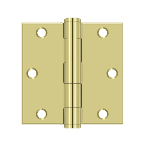 Deltana S35-R, S35HD, S35R4HD, 3-1/2" x 3-1/2" Steel Hinges (Sold as Pair)