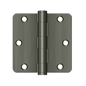 Deltana S35-R, S35HD, S35R4HD, 3-1/2" x 3-1/2" Steel Hinges (Sold as Pair)