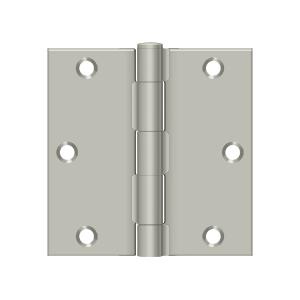 Deltana S35-R, S35HD, S35R4HD, 3-1/2" x 3-1/2" Steel Hinges (Sold as Pair)