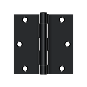 Deltana S35-R, S35HD, S35R4HD, 3-1/2" x 3-1/2" Steel Hinges (Sold as Pair)