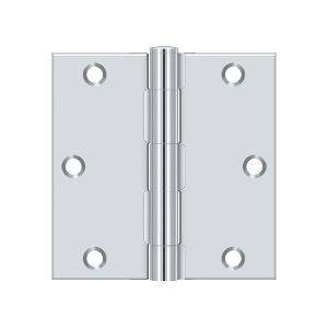 Deltana S35-R, S35HD, S35R4HD, 3-1/2" x 3-1/2" Steel Hinges (Sold as Pair)