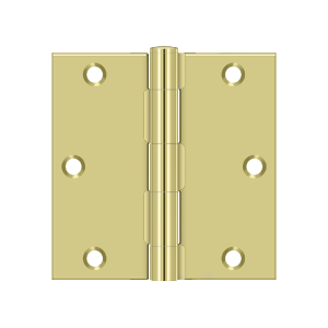 Deltana S35-R, S35HD, S35R4HD, 3-1/2" x 3-1/2" Steel Hinges (Sold as Pair)