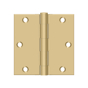 Deltana S35-R, S35HD, S35R4HD, 3-1/2" x 3-1/2" Steel Hinges (Sold as Pair)