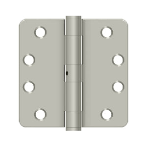 Deltana - Steel Hinges - 4" x 4" NRP Heavy Duty Door Hinge 1/4" Radius Corner (Pairs)