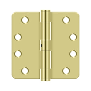 Deltana - Steel Hinges - 4" x 4" NRP Heavy Duty Door Hinge 1/4" Radius Corner (Pairs)