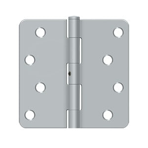 Deltana - Steel Hinges - 4" x 4" NRP Residential Door Hinge 1/4" Radius Corner (Pairs)