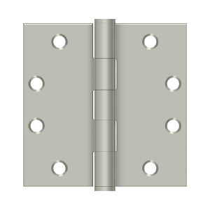 Deltana - Steel Hinges - 4-1/2" x 4-1/2" Heavy Duty Door Hinge Square Corner (Pairs)