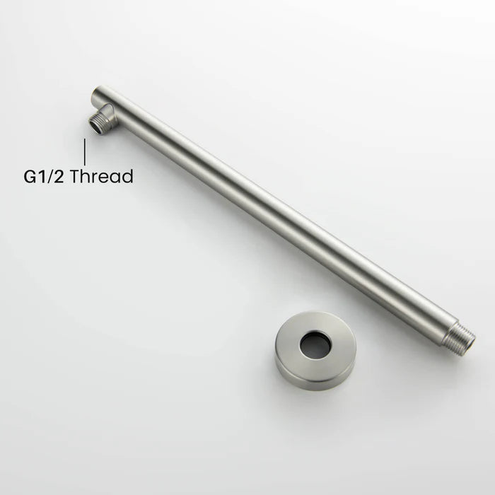 Casa Fixtures - Shower Arm - Halo 16" Wall Mounted Shower Arm (SA1600)
