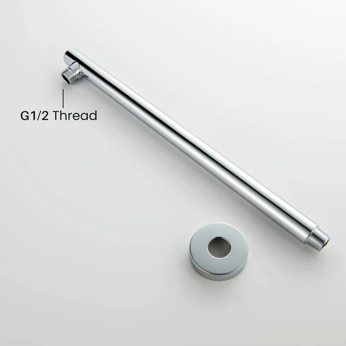 Casa Fixtures - Shower Arm - Halo 16" Wall Mounted Shower Arm (SA1600)