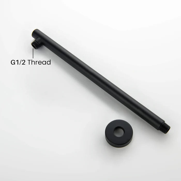 Casa Fixtures - Shower Arm - Halo 16" Wall Mounted Shower Arm (SA1600)