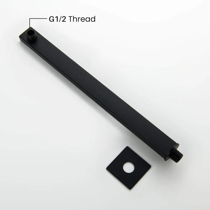 Casa Fixtures - Shower Arm - Quadra 16" Wall Mounted Shower Arm (SA1601)
