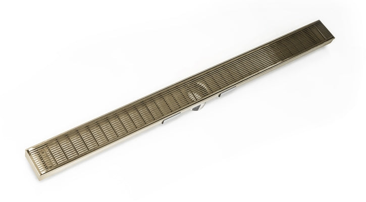 Infinity Drain - Site Sizable Stainless Channel - S-AS 65 Wedge Wire Linear Drain