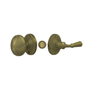 Deltana - Screen & Storm Door Latches - Storm Door Latch, Round, Tubular Lock (SDL980)