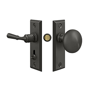 Deltana - Screen & Storm Door Latches - Storm Door Latch, Rectangular, Tubular Lock (SDLS480)