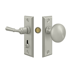 Deltana - Screen & Storm Door Latches - Storm Door Latch, Rectangular, Tubular Lock (SDLS480)