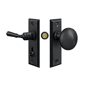 Deltana - Screen & Storm Door Latches - Storm Door Latch, Rectangular, Tubular Lock (SDLS480)