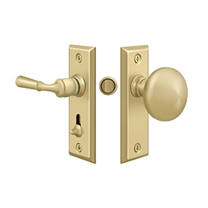 Deltana - Screen & Storm Door Latches - Storm Door Latch, Rectangular, Tubular Lock (SDLS480)
