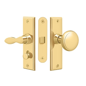 Deltana - Screen & Storm Door Latches - Storm Door Latch, Square, Mortise Lock (SDML334)