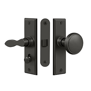 Deltana - Screen & Storm Door Latches - Storm Door Latch, Square, Mortise Lock (SDML334)