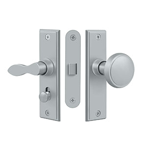 Deltana - Screen & Storm Door Latches - Storm Door Latch, Square, Mortise Lock (SDML334)