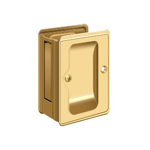 Deltana - Pocket Door Locks - 3-1/4" x 2-1/4" Heavy Duty Adjustable Sliding Door Passage