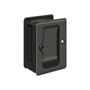 Deltana - Pocket Door Locks - 3-1/4" x 2-1/4" Heavy Duty Adjustable Sliding Door Passage