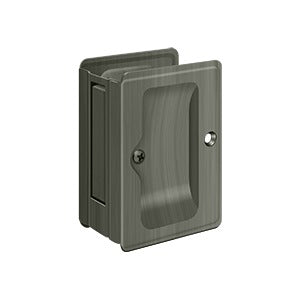 Deltana - Pocket Door Locks - 3-1/4" x 2-1/4" Heavy Duty Adjustable Sliding Door Passage