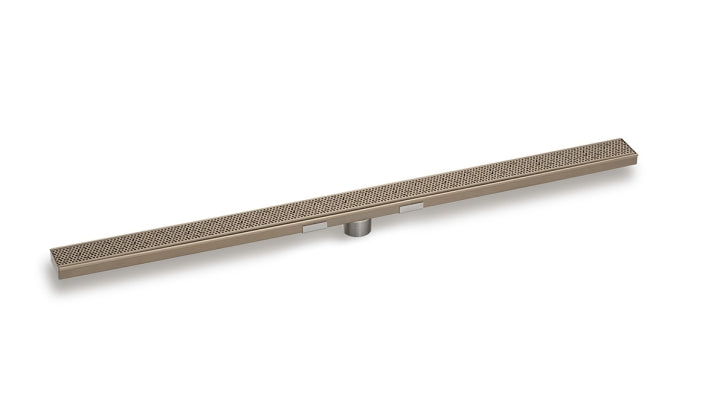 Infinity Drain - Site Sizable Stainless Channel - S-GRAS 65 Adhesion Linear Drain