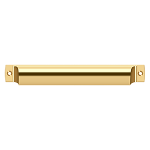 Deltana SHP70, Rectangular Shell Pull 7" Solid Brass