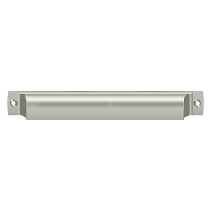 Deltana SHP70, Rectangular Shell Pull 7" Solid Brass