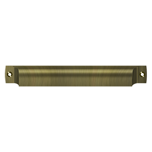 Deltana SHP70, Rectangular Shell Pull 7" Solid Brass