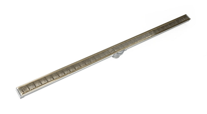 Infinity Drain - Site Sizable PVC Channel - S-LAG 38 Wedge Wire Linear Drain