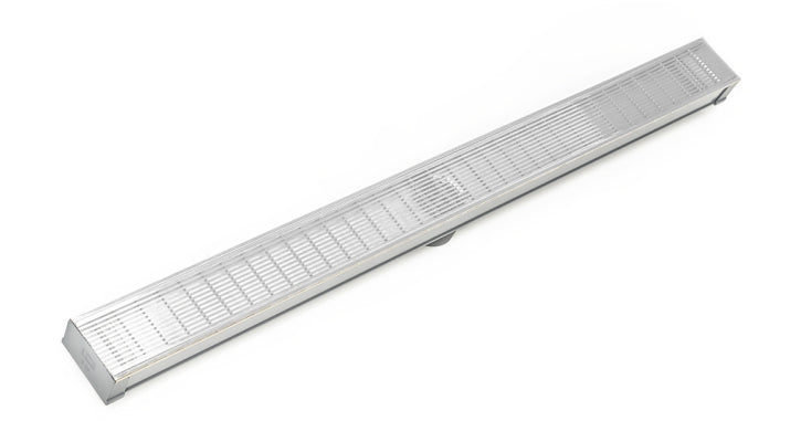 Infinity Drain - Site Sizable PVC Channel - S-LAG 65 Wedge Wire Linear Drain