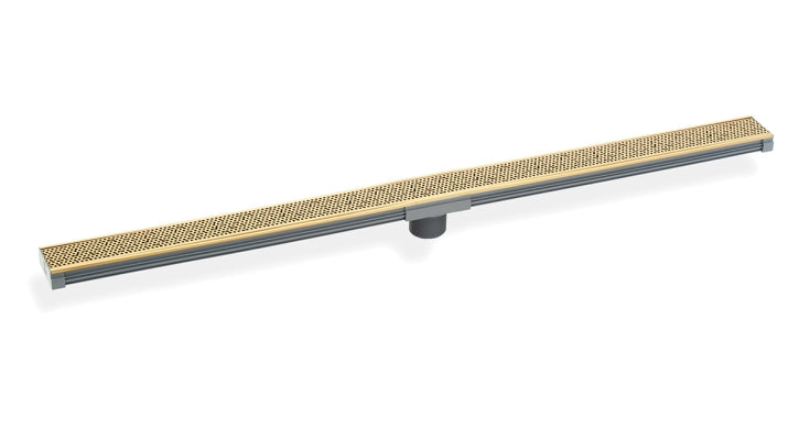 Infinity Drain - Site Sizable PVC Channel - S-LGR 65 Adhesion Linear Drain