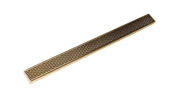 Infinity Drain - Site Sizable Stainless Channel - S-LTAS 65 Offset Slotted Linear Drain