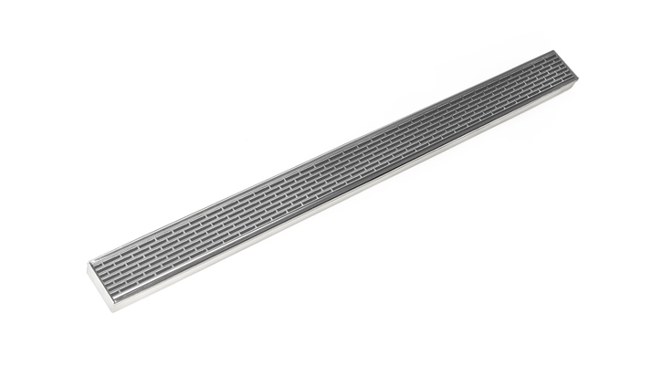 Infinity Drain - Site Sizable Stainless Channel - S-LTAS 65 Offset Slotted Linear Drain
